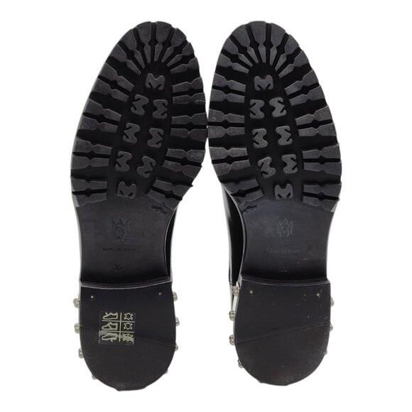 Alexander McQueen Leather MOD Boots 35 - Picture 6 of 11